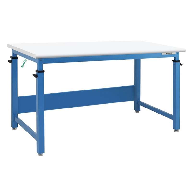 Cleveland Plus Series Workbench with Cleanroom LisStat™ ESD Laminate Top-Round, 30" x 60"