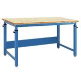 Cleveland Plus Series Workbench with Oiled Butcher Block  1" Thick Top-Square, 30" x 60" redirect to product page