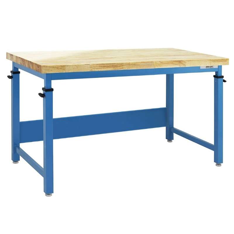 Cleveland Plus Series Workbench with Lacquered Butcher 1 3/4" Thick Top-Square, 30" x 60"