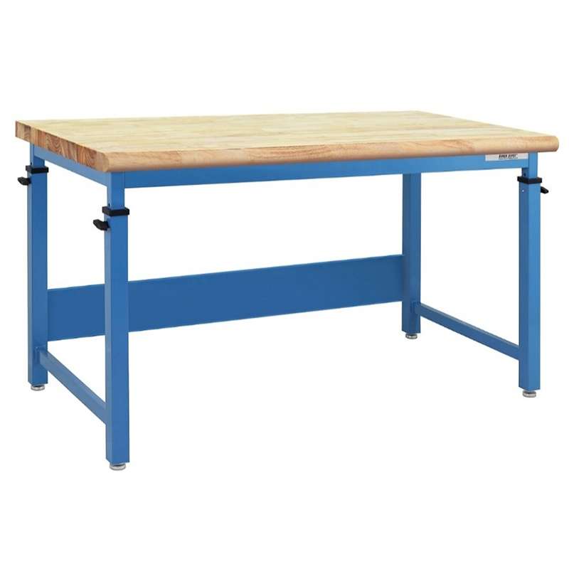 Cleveland Plus Series Workbench with Oiled Butcher 1 3/4" Thick Top-Round, 30" x 60"