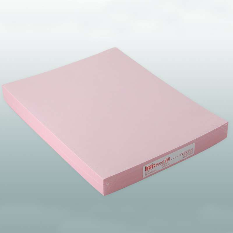 BCR™ Bond 850 Cleanroom Copy Paper, 8-1/2 x 11", Pink, 250 Sheet per Package