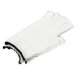 BCR® Nylon Half-Finger Glove Liners, Large, Black Cuff, Bulk Packed 200 Pair per Case redirect to product page