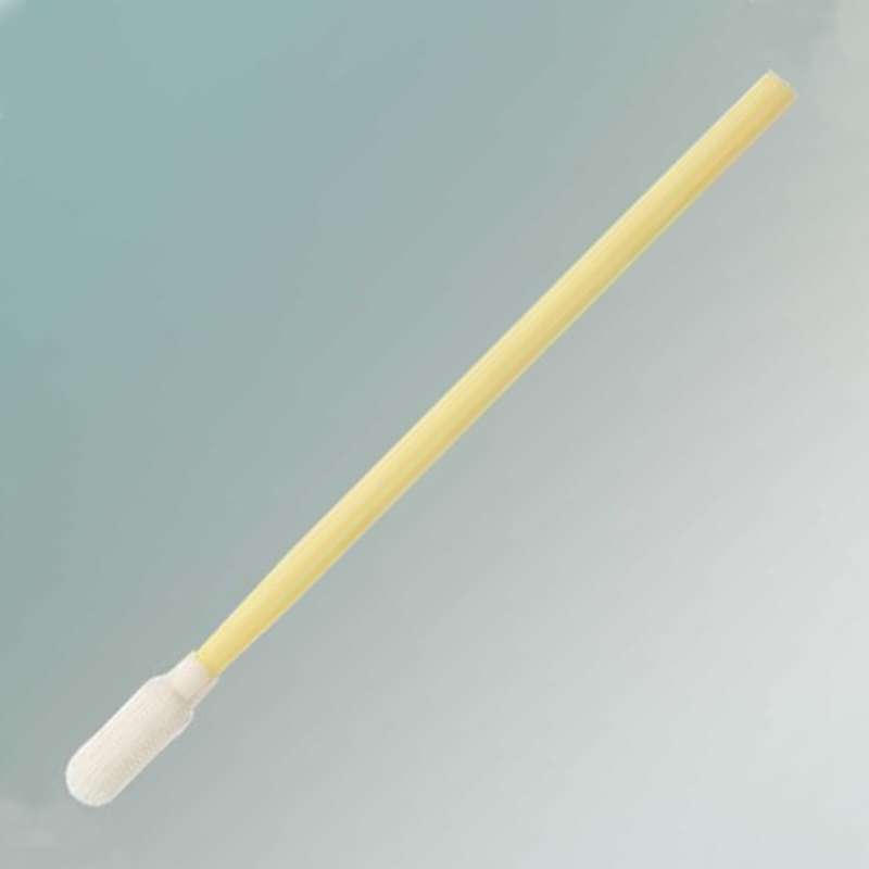 Lab-Tips® Polyester Knitted Cleanroom Swabs with Rigid Tip, 70mm, Thermal Bond Head, 100 per Pack, 20 Packs per Case