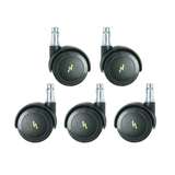 ESD Dual Wheel Interval Braking Casters, 5 Piece Set redirect to product page
