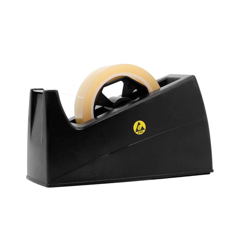 ESD Conductive ABS Plastic Body Tape Dispenser with 1" Width Spool, 3" Core