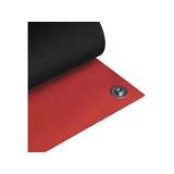 Dissipative Table Mat Kit, 2ft Length, 3ft Width, .12in T, 3 Layers, 3/8in Snap, 10 ft Cord, Red redirect to product page