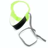 ESD-Safe Hi-Visibility Heel Grounder with 18" Conductive Nylon, 1 Meg Ohm Resistor, Yellow Day Glow redirect to product page