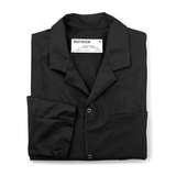 ESD-Safe Lightweight Smock with Snap Cuffs, Black, Large redirect to product page