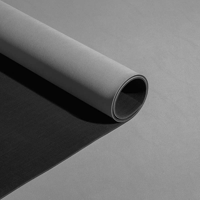 Dissipative 3 Layer Rubber Mat, Grey, 2' x 50' x 1/8" Roll