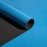 Dissipative 2 Layer Premium Rubber Mat, Blue, 2' x 40' x 5/64" Roll redirect to product page