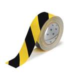 Striped ToughStripe® 2" x 100' B514 Black and Yellow Floor Marking Tape redirect to product page
