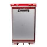 Permit Display Case, Red, 17" x 9.75" x 1.5" redirect to product page