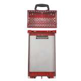 Permit Control Station with 12 Group Lock Box, Red, 23.25" x 10.5" x 3.125" redirect to product page