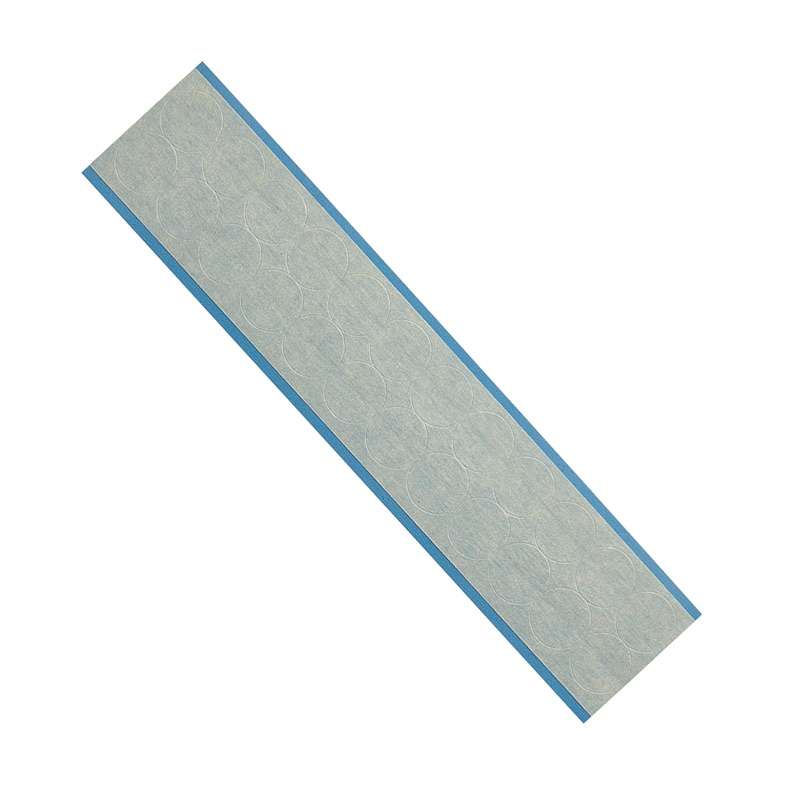 Circular Masking Tape Removable Labels, B-540, Brown, 0.75 in Diameter, 24 Labels per Card