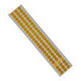 Circuit Board Solder Masks, Card Mounted, 3/8" Diameter, Clear, 72 per Package redirect to product page
