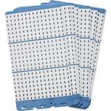 Porta-Pack™ Repositionable Vinyl Cloth Refill Pages, Legend 4, Black on White, 10 Pages per Pack redirect to product page