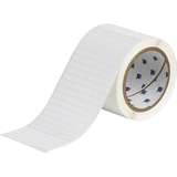 Thermal Transfer Label, Permanent Polyester, .75" x .25", 10,000 Labels/Roll, White redirect to product page