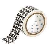 WEEE Identification Labels, 0.5 X 0.4 in, B-8423, 5000 per Roll, White on Black redirect to product page