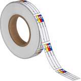 Blank Write On Color Bar Right to Know Label, 720 per Roll redirect to product page