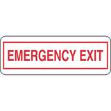 Brady Glow In The Dark, Emergency Exit Sign redirect to product page
