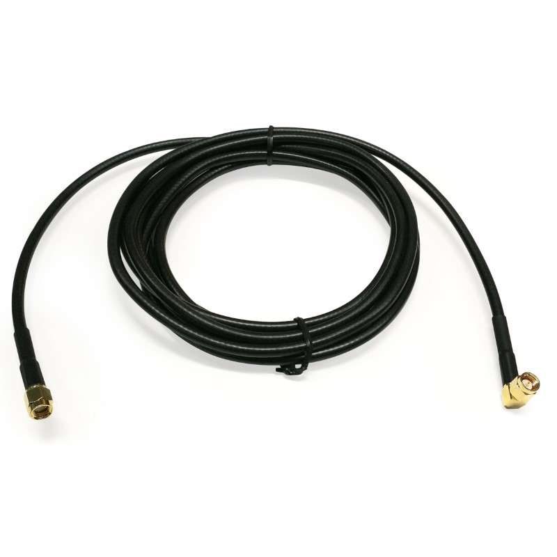 RFID Antenna Cable (SMA-Male to RP-SMA) for FR22 Fixed RFID Reader, 5 Meters