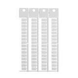 BradyJet J1000 Terminal Block Tags, 6 x 10mm, White, 1,024 per Box redirect to product page