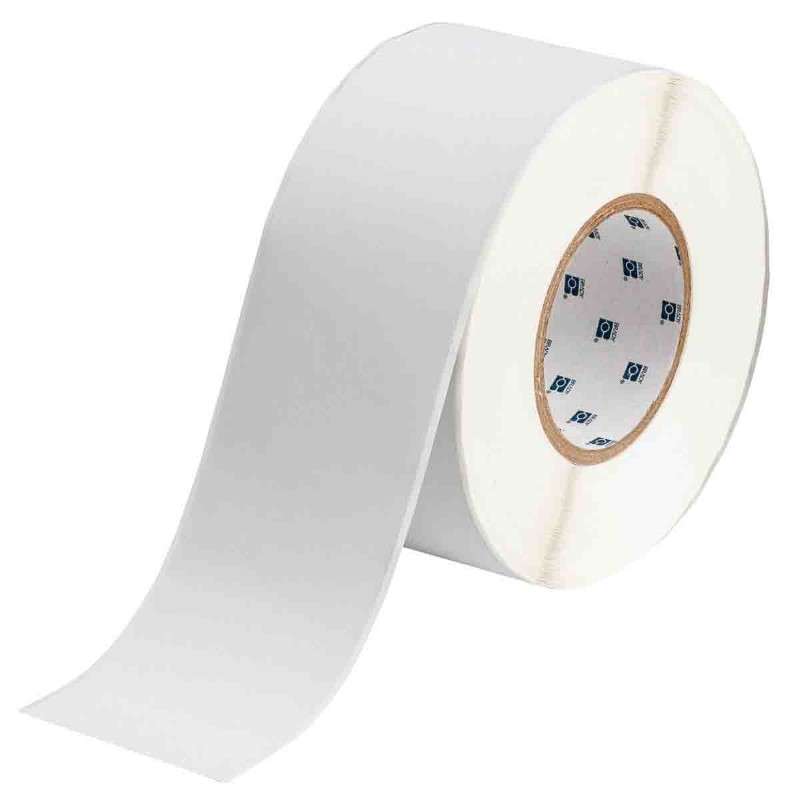 3" Core Series Polyvinylfluoride Cable and Wire Bundle Labels, 300 Ft Roll, White, B-437