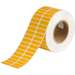 3" Core Series WorkHorse Glossy Polyester Labels, Yellow, 1000 per Roll