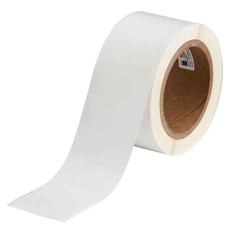 Polyester Laminate for Raised Panel Label, Clear, 1 x 2", 1000 per Roll