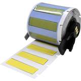 Cable/Wire Labels, Heat Shrink, M6 M7 Printers, 0.25" Dia x 1.75", Yellow, Roll of 100 redirect to product page