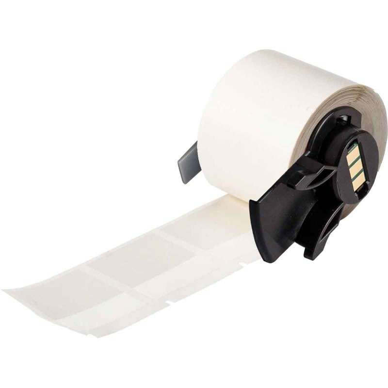 Cable/Wire Labels, Self-Laminating, Wrap Around, for M6 M7 Printer, 1.5" x 1.5", Roll of 250 Labels