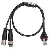 Plug Cable for V1400 Cradle, RJ50 to M12 Male Power and M12 Female, 1.64 ft redirect to product page