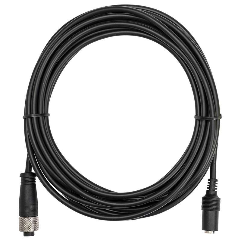 Plug Cable for V1400 Cradle, M12 Female to Barrel Plug, 16.40 ft