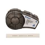 Cable/Wire Labels, Heat Shrink, with Ribbon, For M21, 1/4" Dia, Black on White redirect to product page