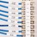 Cable/Wire Labels, Heat Shrink, with Ribbon, For M21, 1/4" Dia, Black on White