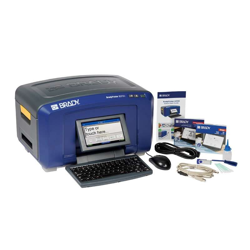 Safety Sign and Label Printer, w/XY Cutter and Software, Multicolor, S3700 Series