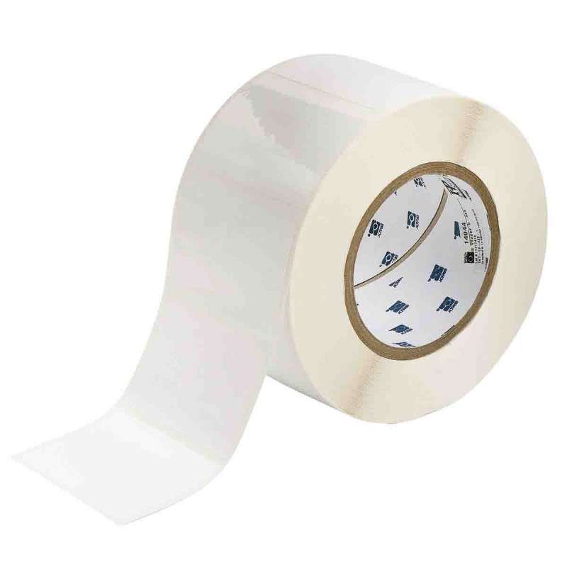 Tamper Evident Polyester Labels, VOID Pattern, for 3" Core Printera, 2" x 3", Roll of 1000 Labels