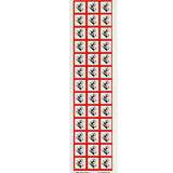 Environmental Hazard Symbol GHS Labels, B7569, 0.625" H x 0.625" W x 0.004" D 39 per Card redirect to product page