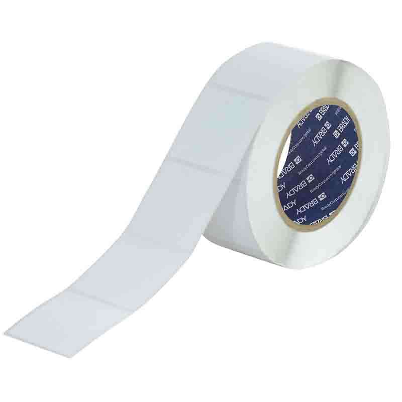 Direct Thermal Printable Paper Labels, B813, 2 in H x 2 in W White, 1000 per Roll