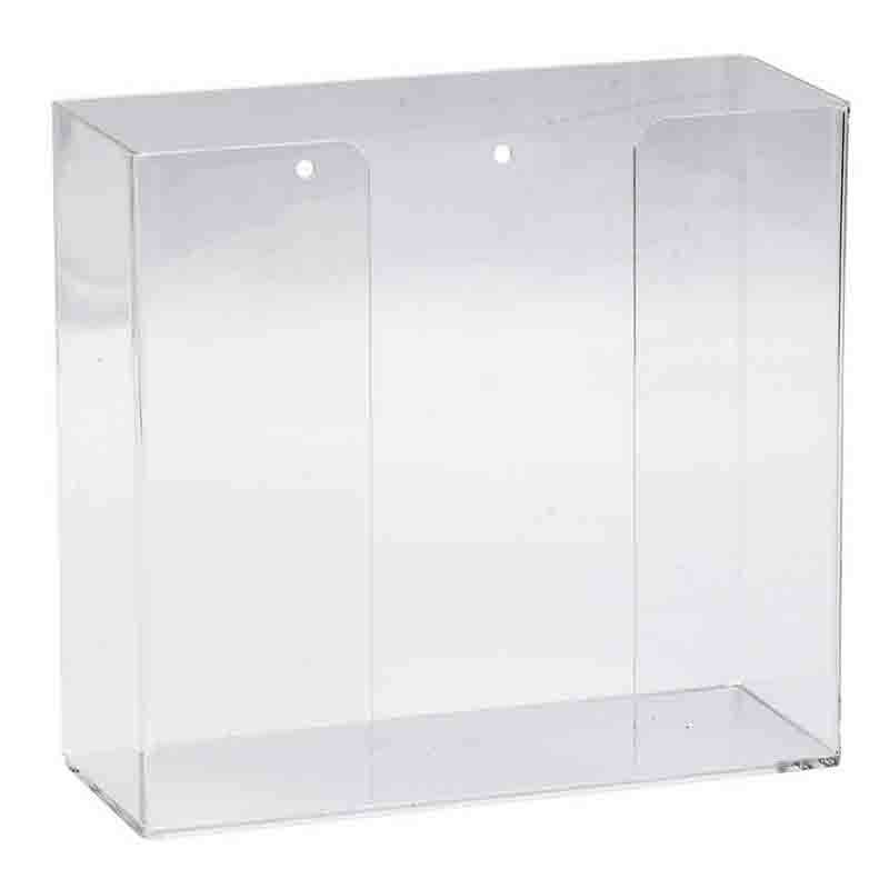 Glove Dispenser, 2 Compartments, Acrylic
