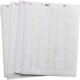 JetTab Self-Laminating Vinyl Labels, 2.25 in H x 1.8 in W White, Clear 34 per Pack redirect to product page