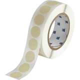 Masking Tape Labels, 1" Dia, 1000 per Pack redirect to product page