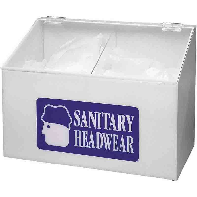 Sanitary Head Wear Dispenser, 11.5" H x 15.375" W x 9" D