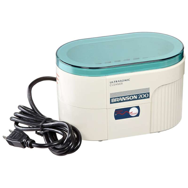 B200 Ultrasonic Portable Cleaner, 230V, with 5 Minute Push Button Timer, 15 oz