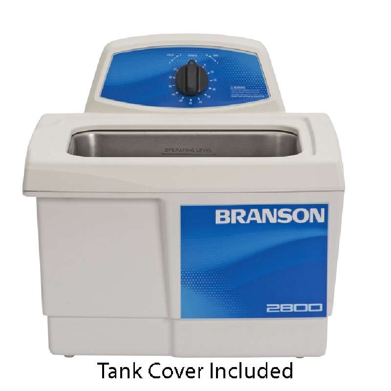 M2800 Ultrasonic Cleaner with Mechanical Timer and Tank Capacity of 3/4 Gallon
