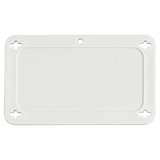 Blank Plastic Valve Tag, White, B-418, 2.2"H x 3.7"W redirect to product page