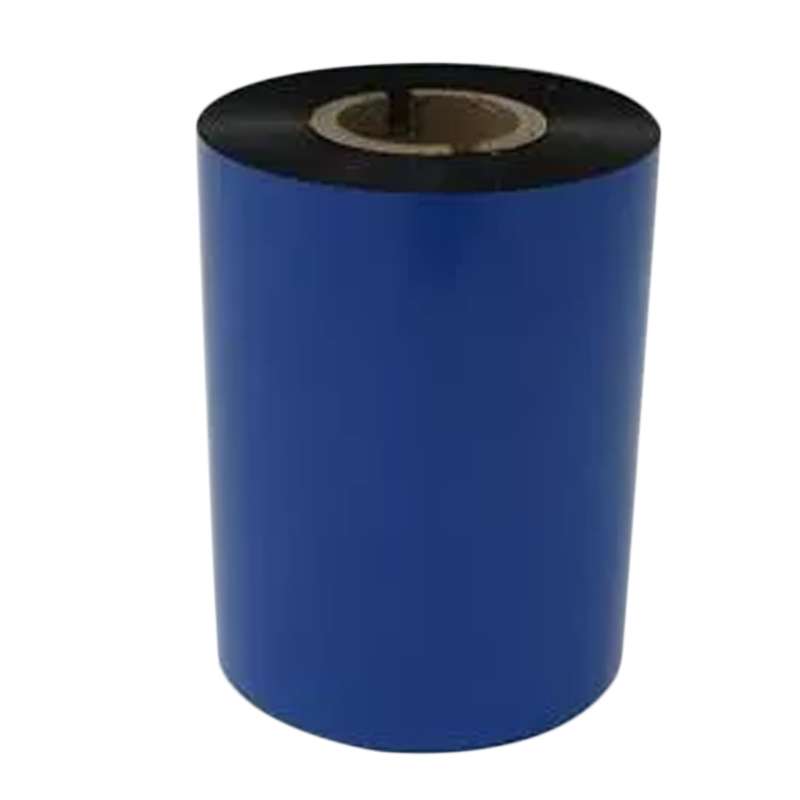Wax/Resin Thermal Transfer Ribbon, Black, 83mm x 300m Roll, 1in Core with Notch, 12 Rolls per Case