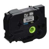 HGe Tape, Matte Silver, Black Ink with Extra Strength Adhesive, 0.94in x 26.2ft, 5 per Pack redirect to product page