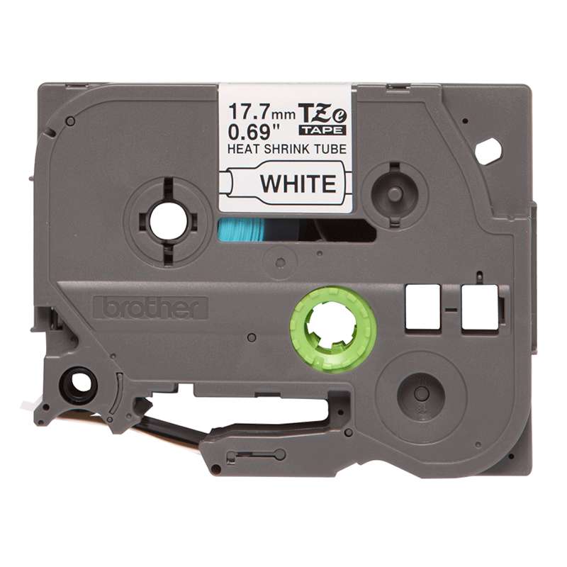 HSe Printable Heat Shrinking Tubing, Black on White, 0.69in x 4.9ft