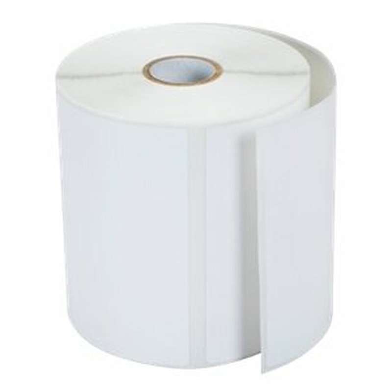 DT Standard Paper Label 4 x 6.5in, 5in OD/1in Core, 460 Labels per Roll, 8 Rolls per Case